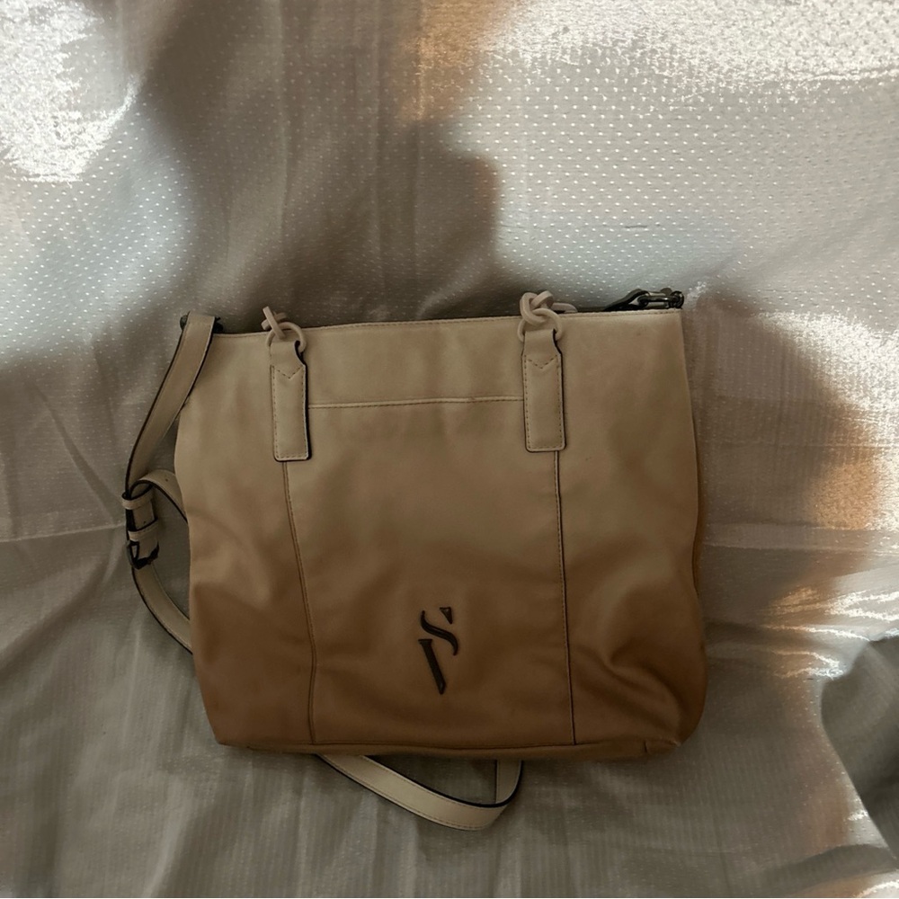 Vera Wang Tan Shoulder Bag